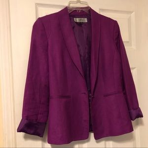 Purple Tahari Blazer